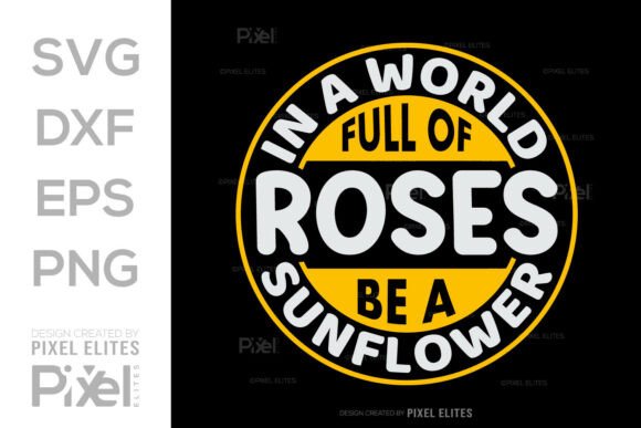 Be a Sunflower: Embrace Unique Design