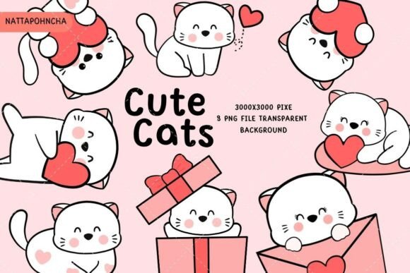 Cute White Cat Clipart PNG Kitten: A Creatorβs Guide to Quality and Usage