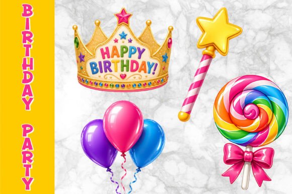 Elevate Your Designs: The Ultimate Guide to Happy Birthday Accessories Clipart
