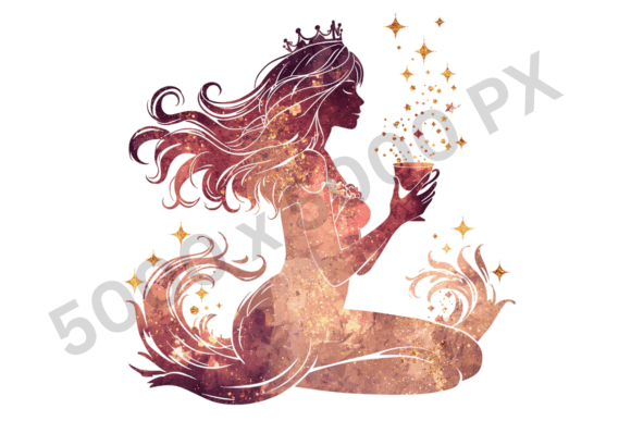 Queen of Cups Clipart: Elevating Spiritual Design with Mystical Art