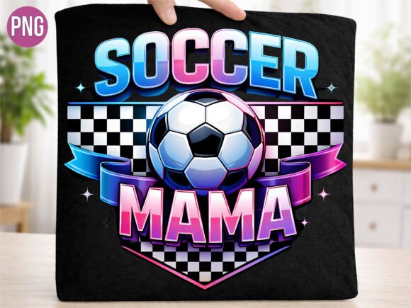 Strategic Branding with the Soccer Mama Sports Ball T-shirt PNG